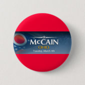 McCain für Ohio Button (Vorderseite)