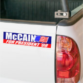 McCain für Präsidenten Autoaufkleber 2008 (Auf Lkw)