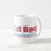 McCain für Präsidenten Mug Kaffeetasse (VorderseiteRechts)