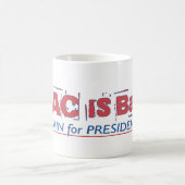 McCain für Präsidenten Mug Kaffeetasse (Mittel)