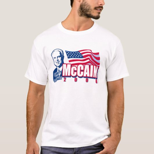 McCain für Präsidenten Shirt (Vorderseite)