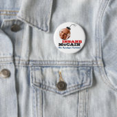 McCain geisteskranker Bombe-Köpfiger Knopf Button (Beispiel)