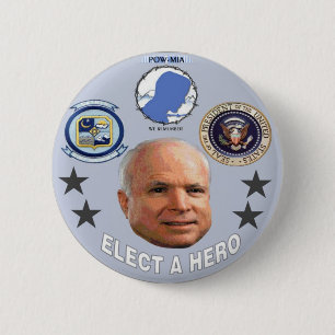 McCain Held-Knopf Button