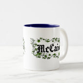 McCain kriechende Efeu-keltische irische Tasse (VorderseiteRechts)