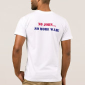 mcCain KRIEG! , KRIEG!! , KRIEG!!! , T-Shirt (Rückseite)