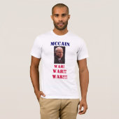 mcCain KRIEG! , KRIEG!! , KRIEG!!! , T-Shirt (Vorne ganz)