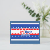 McCain McBUSH Postcard Postkarte (Stehend Vorderseite)