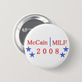 McCain/MILF Knopf Button (Vorne & Hinten)