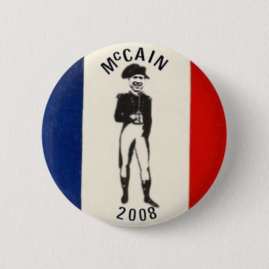 McCain Napoleon Knopf 2008 Button (Vorderseite)