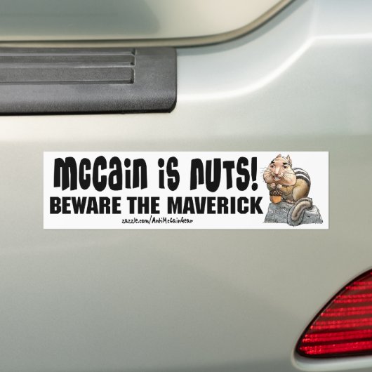 McCain Nüsse Autoaufkleber (Auf Auto)