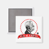 McCAIN-P.OW. Magnet (Vorderseite/Rückseite)