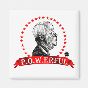 McCAIN-P.OW. Magnet