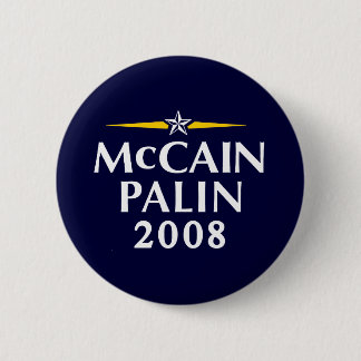 McCain Palin 2008 Button