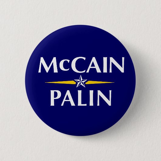 MCCAIN PALIN 2008 BUTTON (Vorderseite)