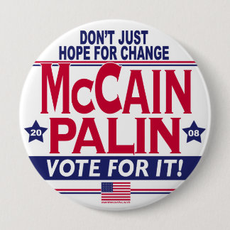 McCain Palin 2008 Button