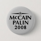 McCain Palin 2008 Knopf Button (Vorderseite)