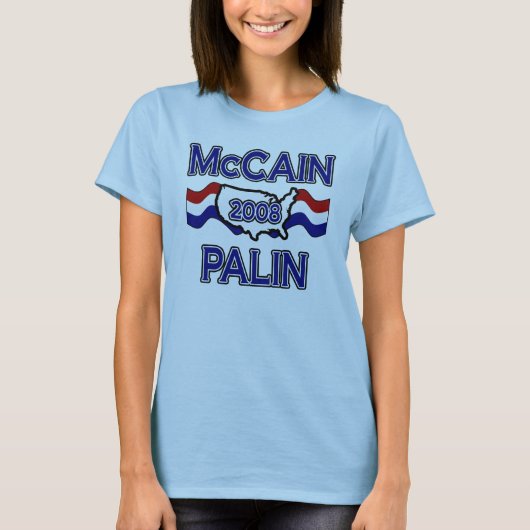 McCain Palin 2008 T - Shirts (Vorderseite)