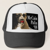 McCain Palin Baseball-Mütze Truckerkappe (Vorderseite)
