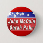 McCain/Palin Button (Vorderseite)