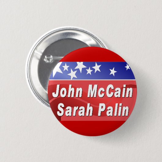 McCain/Palin Button (Vorne & Hinten)