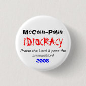 McCain/Palin Button (Vorderseite)