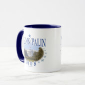 McCain Palin das Weiße Haus 2008 Tasse (Vorderseite Links)