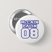 McCain Palin Jersey Button (Vorne & Hinten)