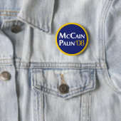 McCain-Palin Knopf Button (Beispiel)