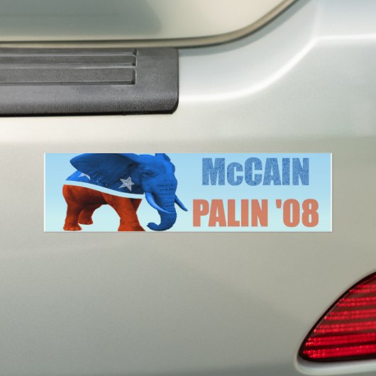 McCain Palin republikanischer Autoaufkleber (Auf Auto)