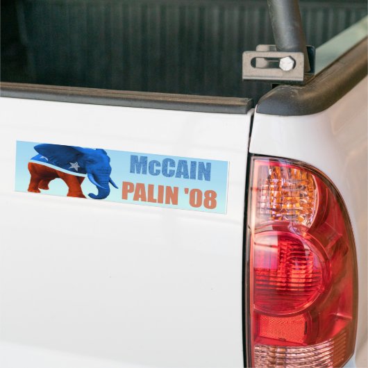 McCain Palin republikanischer Autoaufkleber (Auf Lkw)