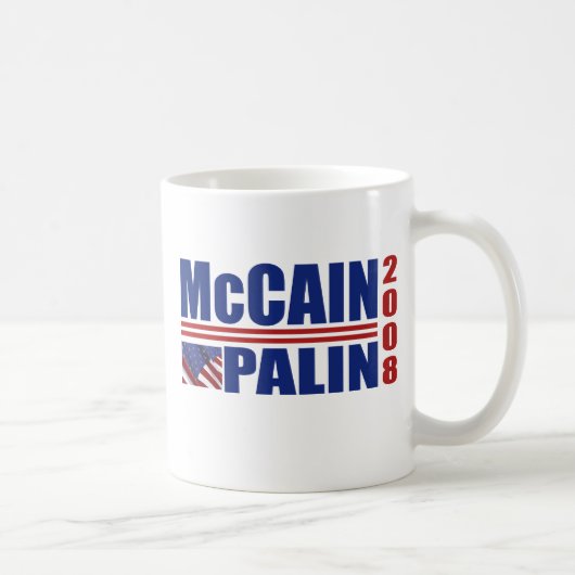 McCain Palin Tassen (Rechts)