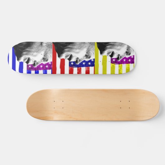 McCain Pop-Art Skateboard Deck (Horizontal)