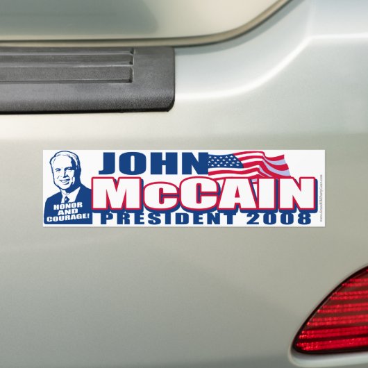 McCain Präsident Autoaufkleber 2008 (Auf Auto)