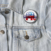 McCain Republikanisches Design Button (Beispiel)