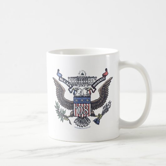 McCain Romney 2008 Kaffeetasse (Rechts)