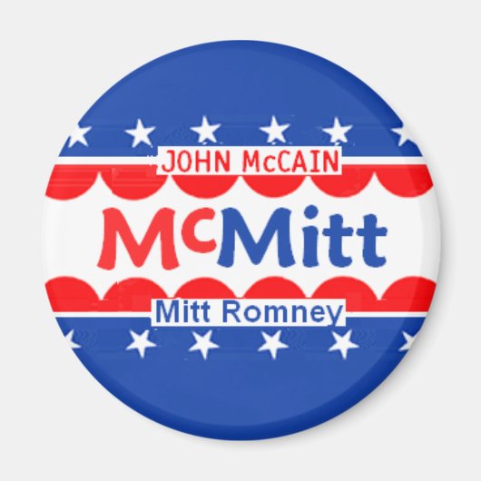McCain Romney Magnet (Vorne)