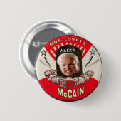 McCain/Sweeny Todd Knopf Button (Vorne & Hinten)