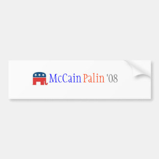 McCain u. Palin '08 Autoaufkleber