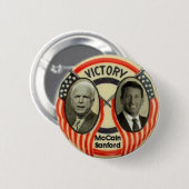 McCain u. Sanford Button (Vorne & Hinten)