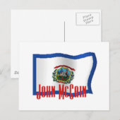 McCain West Virginia Postcard Postkarte (Vorne/Hinten)