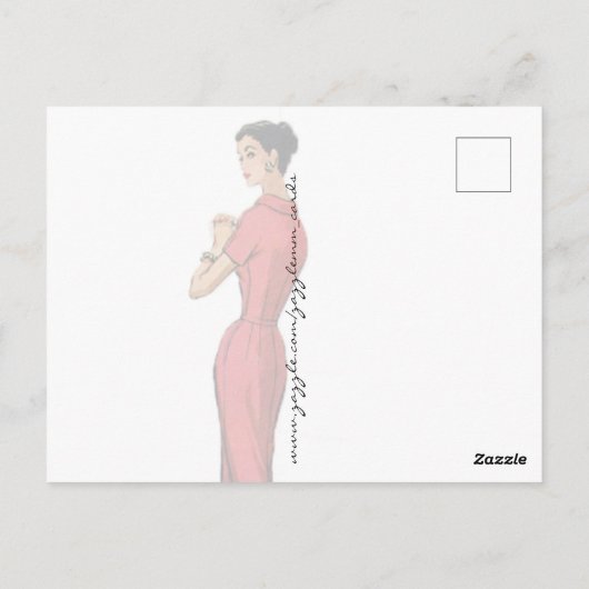 McCall 1956 Postkarte (Rückseite)