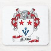 McCall Familienwappen Mousepad (Vorne)