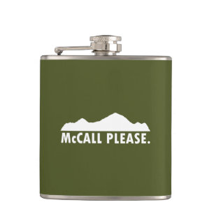 McCall Idaho Bitte Flachmann
