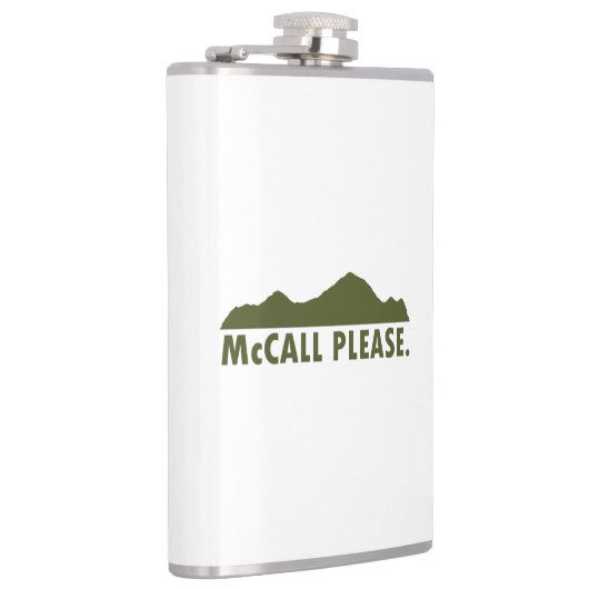 McCall Idaho Bitte Flachmann (Rechts)