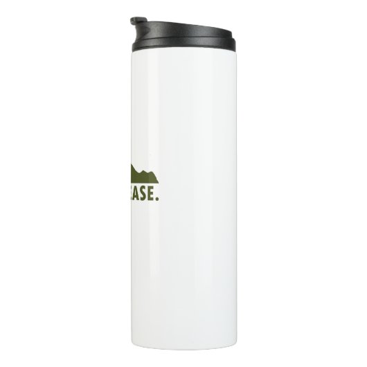 McCall Idaho Bitte Thermosbecher (Nach rechts gedreht)