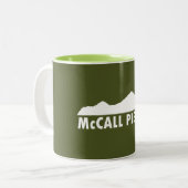 McCall Idaho Bitte Zweifarbige Tasse (Vorderseite Links)