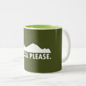 McCall Idaho Bitte Zweifarbige Tasse (VorderseiteRechts)