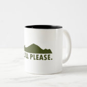 McCall Idaho Bitte Zweifarbige Tasse (VorderseiteRechts)