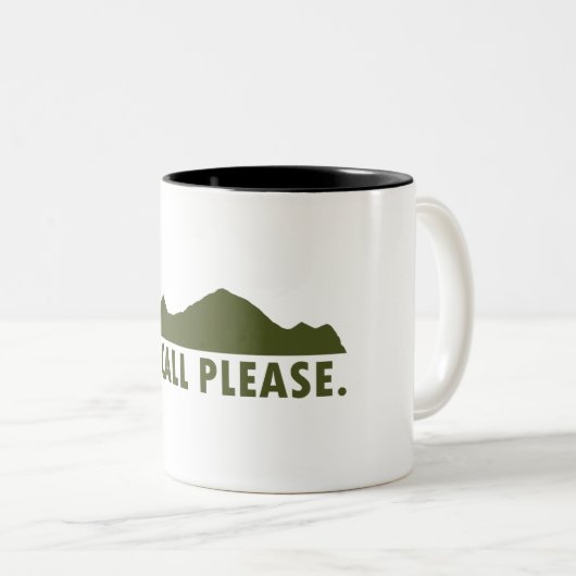 McCall Idaho Bitte Zweifarbige Tasse (VorderseiteRechts)