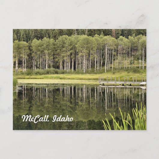 McCall, Idaho Postcard Postkarte (Vorderseite)